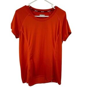 Marmot Performance Shirt‎ Moisture Wicking Athletic Wear Stretch Sz Lg. Ladies